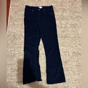 J. Crew Kids Dark Blue Corduroy Trousers